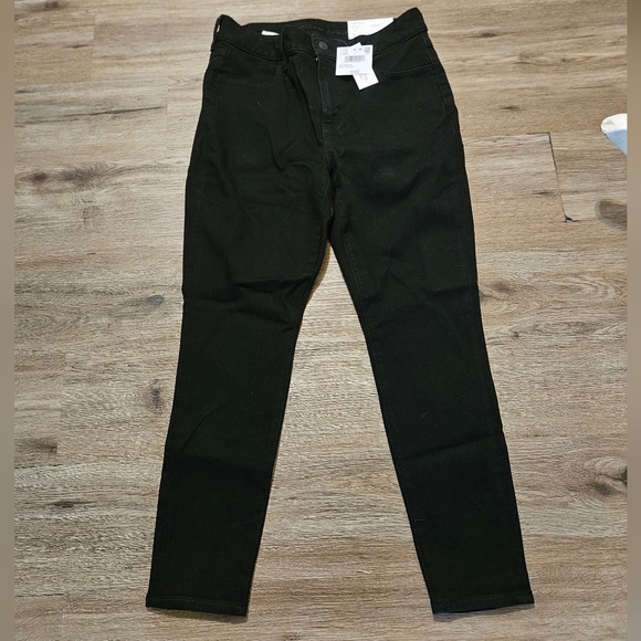 America eagle dream stretch jeggings size  30 w 10 xshort high rise - Picture 1 of 5
